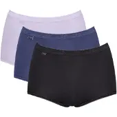 Sloggi Slip 'Basic+' indigo / violet pastel / noir