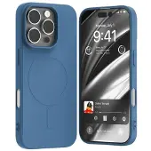 Mercury Magsafe Semi-Silicone Iphone 16Pro 6.3 Bleu