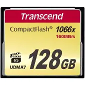 Transcend Ultimate - Carte mémoire flash - 128 Go - 1000x - CompactFlash