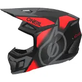 O'Neal 3srs Vision Off-road Helmet Rouge,Noir XL
