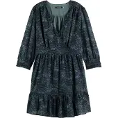 Scotch & Soda 173369 Long Sleeve Midi Dress Vert 36 Femme