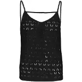 Garcia E30021 Sleeveless T-shirt Noir M Femme