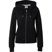 Superdry Veste de survêtement 'Essential' noir