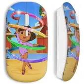 CAPACHEAP Souris Sans Fil Dora l'exploratrice Ruban