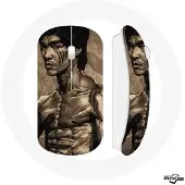 CAPACHEAP Souris Sans Fil Bruce Lee Dessin
