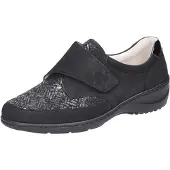 Waldlaufer Chaussures basses pour femmes en noir