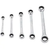 YATO YT-5038 Set dubbele ringratelsleutels