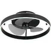Globo Conway, Ventilateur, Noir