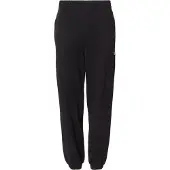 Calvin Klein Jeans Pantalon 'Monogram Cuffed' noir / blanc