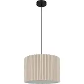 Globo Suspension, textile naturel, H 120 cm