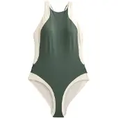 Next Maillot de bain crème / kaki