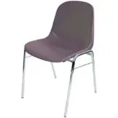 Noname Chaise à coque BETA chrome/anthracite