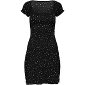 ONLY Robe 'ONLHillary' noir / blanc