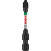 Bosch Embout de vissage PRO Pozidriv Impact Bit, PZ2, 55 mm, 2 pcs. (Cruciforme Pozidriv PZ)