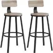 Vasagle Tabourets De Bar, Chaises De Cuisine En Métal, Chaises Hautes
