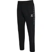 Hummel Pantalon de sport 'Authentic' gris / noir / blanc