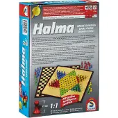 Schmidt Spiele Jeu familial de stratégie Halma avec grandes pièces 49217