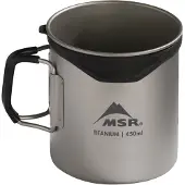 MSR - Tasse en titane - Titan Cup en Silicone - Gris