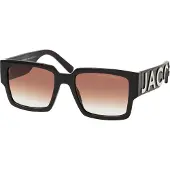 Marc Jacobs Lunettes de Soleil MARC 739/S 54/19/145 BLACK WHITE/BROWN SHADED CELLULOSE PROPIONATE unisexe MARC 739/S
