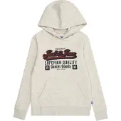 Jack & Jones Junior Sweat bleu marine / rouge rouille / blanc chiné