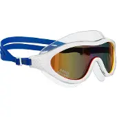 Madwave Shade Rainbow Mirror Swimming Mask Blanc