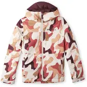 O'Neill Lite Printed Softshell Jacket Orange 13-14 Years Fille