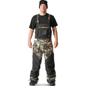 Thirtytwo Basement Bib Pants Vert M Homme