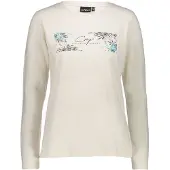 CMP 39u3486 Long Sleeve T-shirt Blanc XS Femme