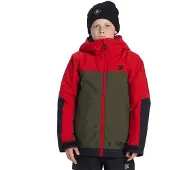 Dc-shoes Defiant Jacket Rouge 16 Years Garçon