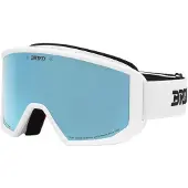 Briko Vulcano Sharp Lite Ski Goggles Blanc Sky Blue Blue Mirror/CAT3