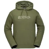 Volcom Essential Hoodie Vert S Homme