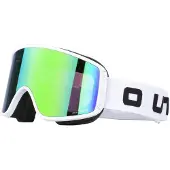 Out Of Shift Ski Goggles Blanc Green MCI/CAT2+Storm/CAT1