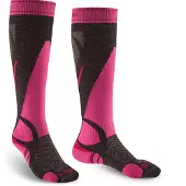 Bridgedale Lightweight Merino Performance Long Socks Rose EU 41-43 Femme