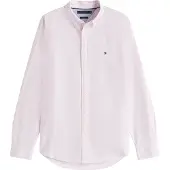 Tommy Hilfiger Heritage Oxford Rf Long Sleeve Shirt Rose XL Homme