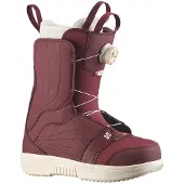 Salomon Pearl Boa Woman Snowboard Boots Violet 23.0 Femme