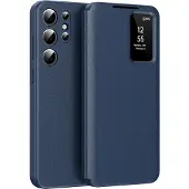 Techsuit SmartView Series (Samsung Galaxy S25 Ultra), Coque pour téléphone portable, Bleu
