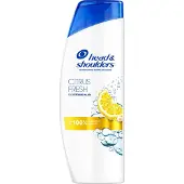 Head & shoulders Citrus Fresh Shampooing antipelliculaire pour cheveux gras 500ml parfum agrumes
