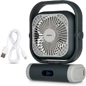 Medion Life E10 TF, Ventilateur, Blanc, Gris