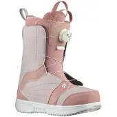 Salomon Pearl Boa Woman Snowboard Boots Rose 22.0 Femme