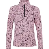 Protest Prtgrenada Half Zip Long Sleeve T-shirt Rose XL Femme