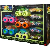 Hot Wheels Coffret 10 véhicules Monster Truck