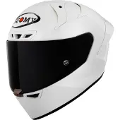 Suomy S1-XR GP Plain FIM E06 Blanc Casque Intégral Taille L