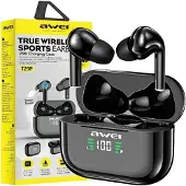 Awei Casque Bluetooth 5.1 T29P Tws+ Docking Station Noir/Noir