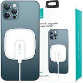 Usams Ład. Indukcyjna Us-Cd159 Magneticw1 15W Extra-Thin Iphone 12 Series Biały/White Cd159Dz02