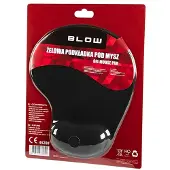 Solex Tapis de souris noir avec coussin