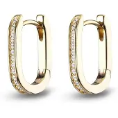 Jette Creolen ENDLESS, (Argent 925)