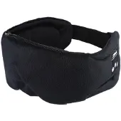 INF Masque de sommeil avec écouteurs Bluetooth 5.0 Noir Black