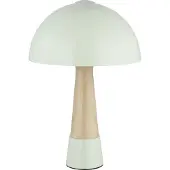 Globo Lampe de table unique Paulin Ø 25cm vert