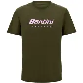 Santini Short Sleeve T-shirt Vert 2XL