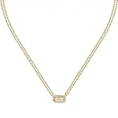 Karl Lagerfeld Klayc12 Necklace Doré Femme